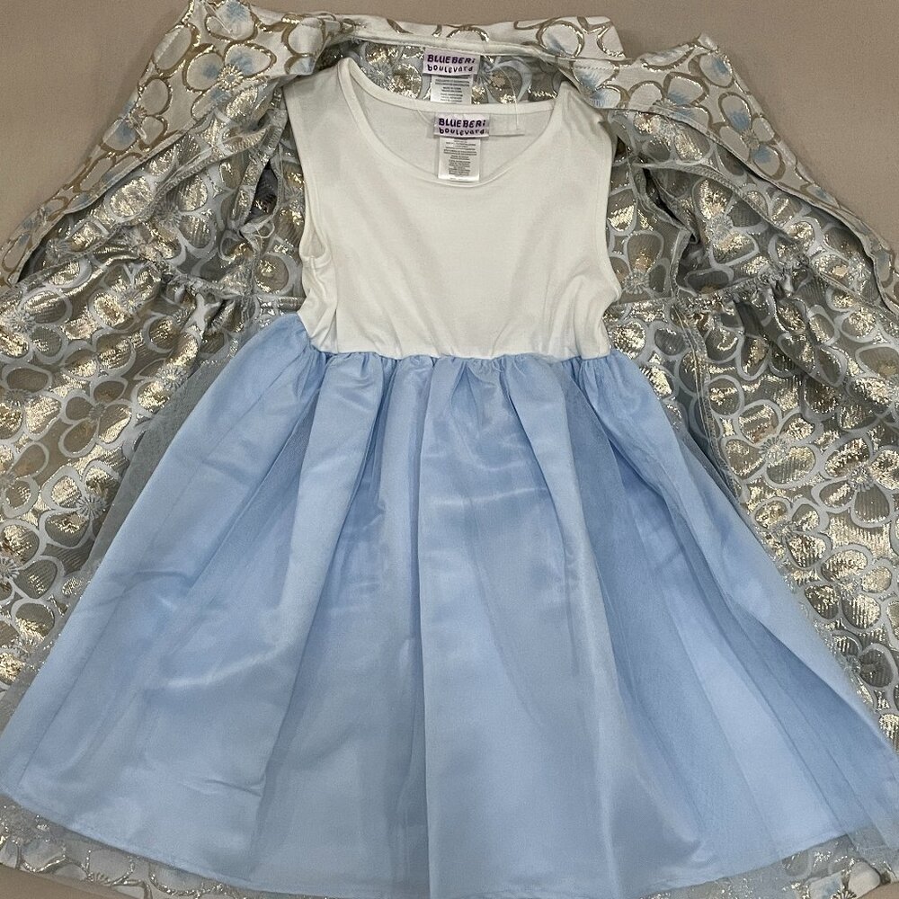 ***NEW*** Party Dress Set: Coat & Dress - Size 6